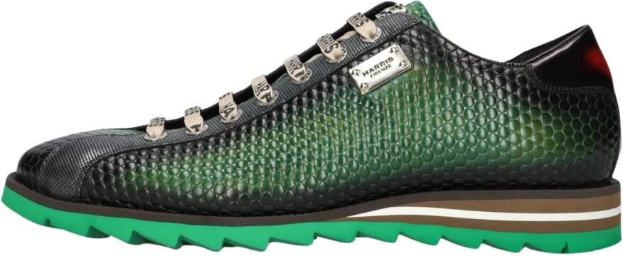 HARRIS Lage Sneakers Heren 2892 Maat: 41 Materiaal: Leer Kleur: Groen - Foto 2
