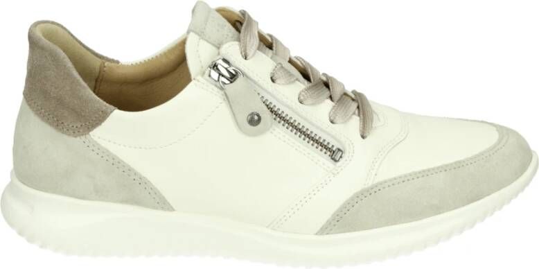 Hartjes Beige Sportieve Lage Damesschoenen