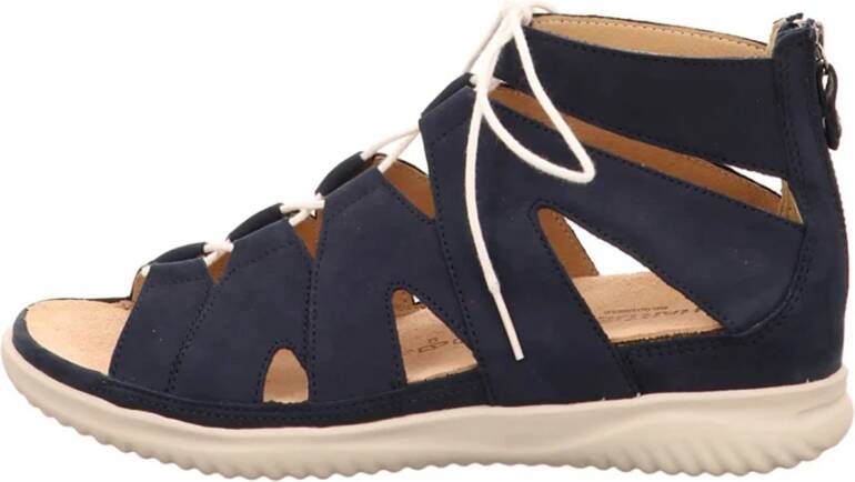 Hartjes Blauwe Sandalen Blue Dames