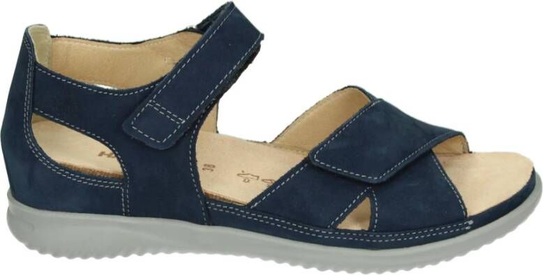 Hartjes Blauwe Sportieve Sandalen met Uitneembaar Voetbed
