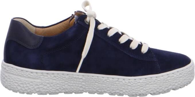 Hartjes Sneakers Dames Lage sneakers Damesschoenen Suède 162.1401 Blauw combi +