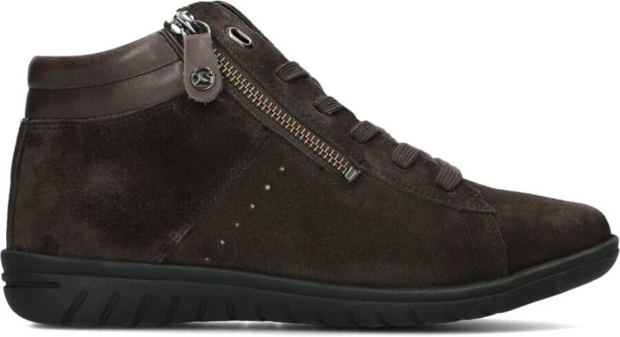 Hartjes Sneakers Dames Lage sneakers Damesschoenen Nubuck 172.0836 Bruin +