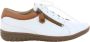 Hartjes 82662 Dames veterschoenen Kleur: Wit beige - Thumbnail 1