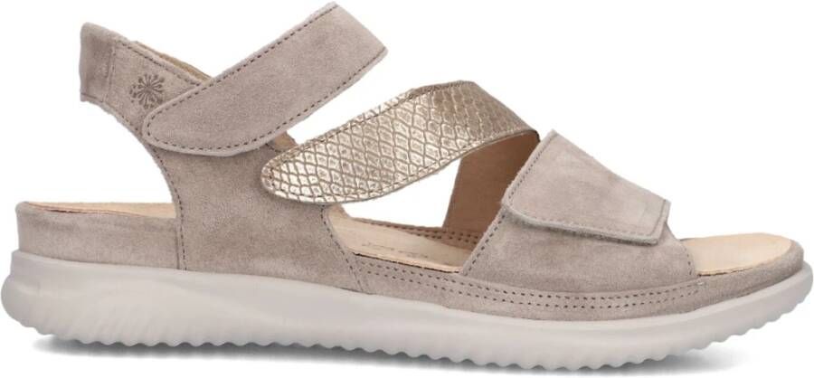 Hartjes Dames Breeze Platte Sandalen Grijs