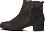 Hartjes Dames Enkellaarsjes Met Rits Donkergrijs Gray Dames - Thumbnail 4