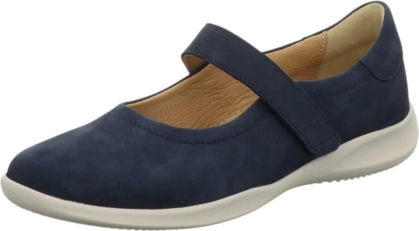 Hartjes 162.2102\20 65.00 Blauwe dames bandschoenen wijdte G - Foto 4