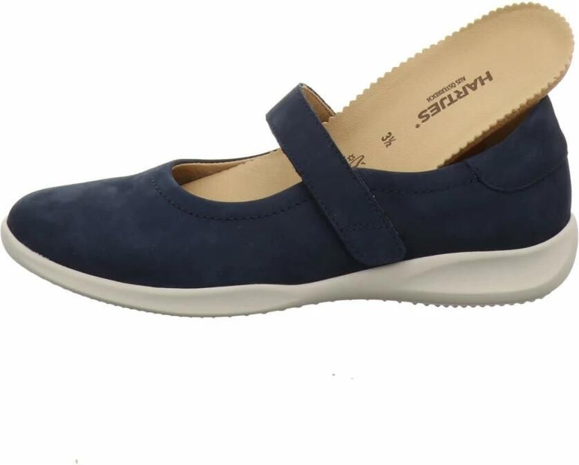 Hartjes 162.2102\20 65.00 Blauwe dames bandschoenen wijdte G - Foto 3