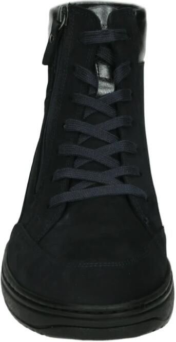 Hartjes 172.1707 21 Hoge sneakersVeterlaarzenDames veterschoenenDames sneakersHalf-hoge schoenen Blauw
