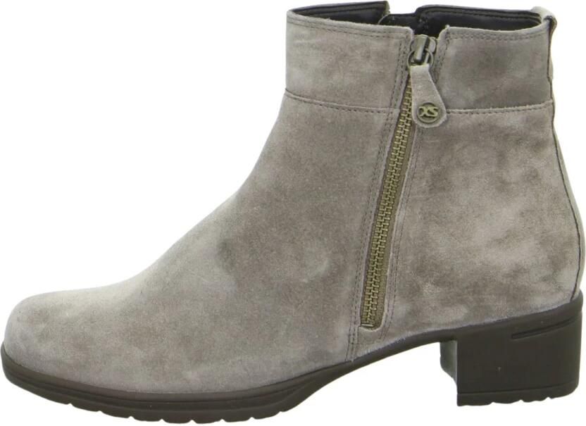 HARTJES Enkelboots Dames H Rits Booty Maat: 43 Materiaal: Suède Kleur: Taupe - Foto 4