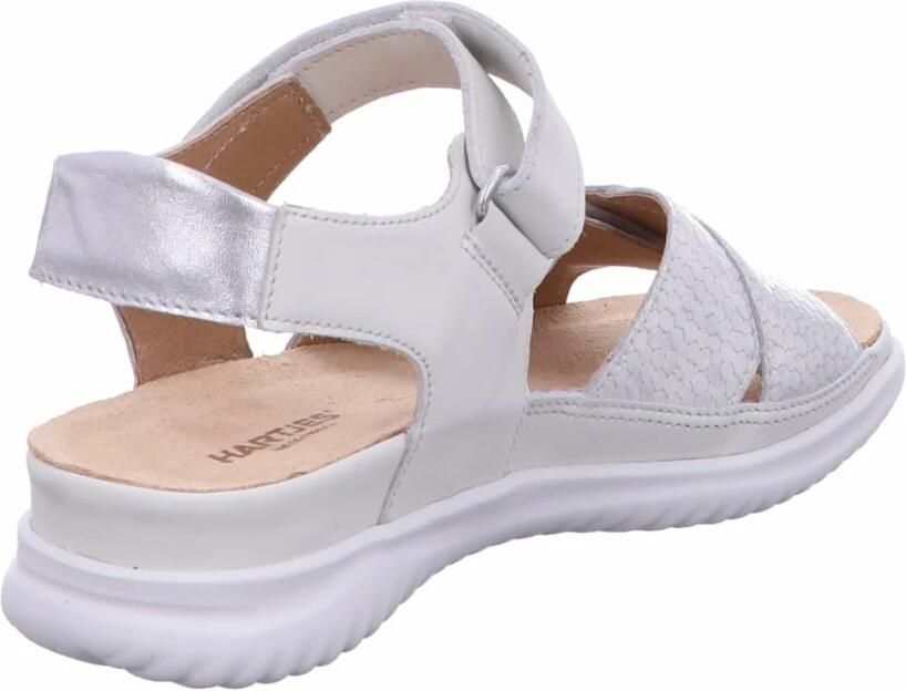 Hartjes BREEZE SANDALE 132.1116 14 17.02 Witte dames sandaal wijdte G - Foto 4