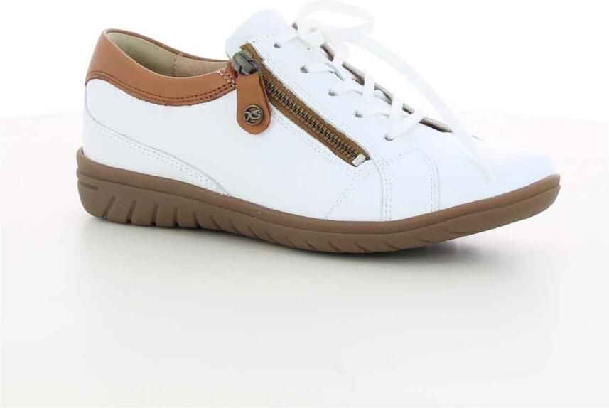 Hartjes 82662 Volwassenen Dames veterschoenen Wit beige - Foto 6