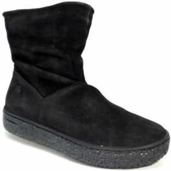 Hartjes Dames Enkellaarsjes van Nubuck Leer