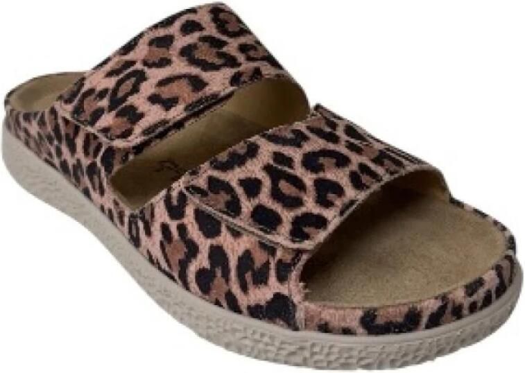 Hartjes 122.1220.46.00 slipper met panterprint - Foto 3