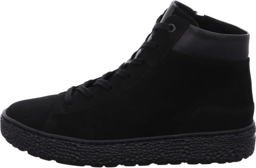 HARTJES Hoge Sneakers Dames Nub Mid Sneaker Maat: 37 5 Materiaal: Suède Kleur: Zwart - Foto 7