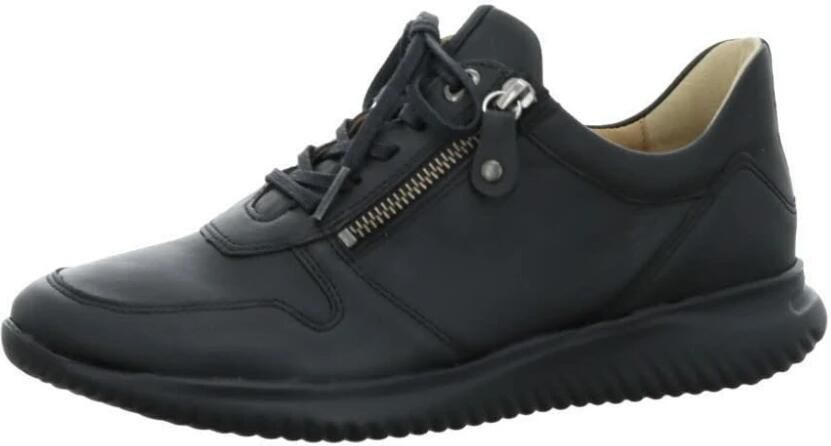 HARTJES Lage Sneakers Dames 162.1105 99 Maat: 38 5 Materiaal: Leer Kleur: Zwart - Foto 4