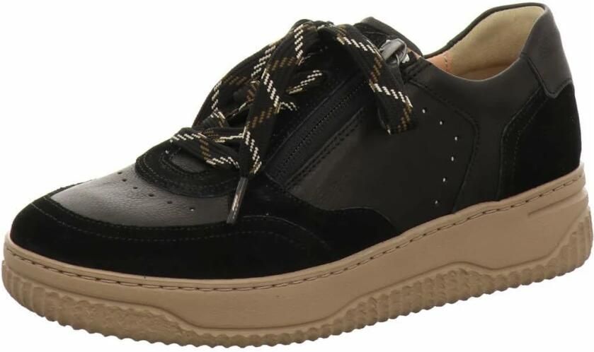 Hartjes 162.1952 31 01.01 Zwarte dames sneaker wijdte H - Foto 2