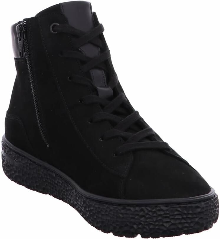 HARTJES Hoge Sneakers Dames Nub Mid Sneaker Maat: 37 5 Materiaal: Suède Kleur: Zwart - Foto 6