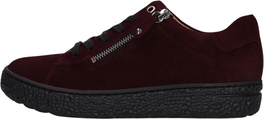 HARTJES Lage Sneakers Dames 162.1401 Phil Suède Bordeaux - Foto 5