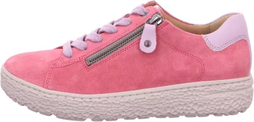 Hartjes Sneakers laag lichtlila pink