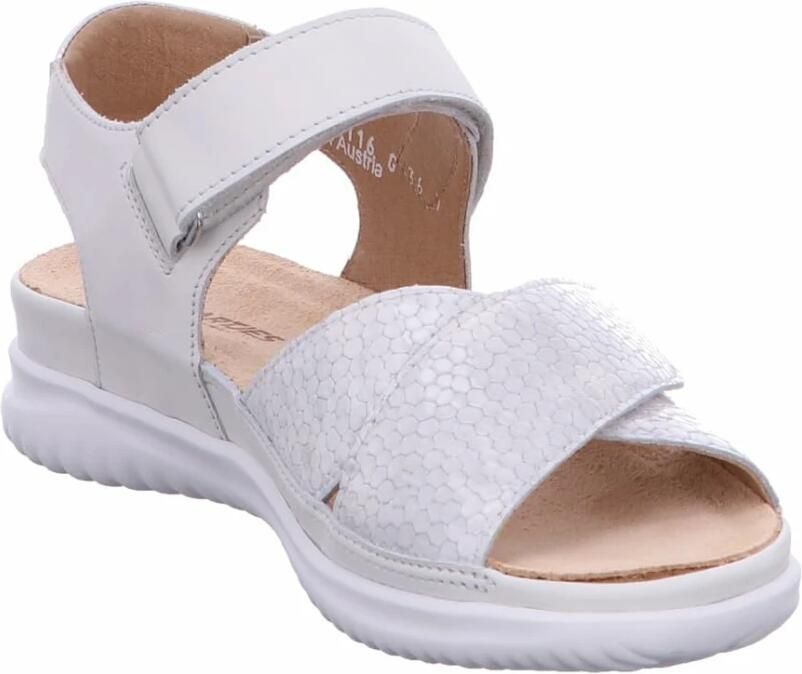 Hartjes BREEZE SANDALE 132.1116 14 17.02 Witte dames sandaal wijdte G - Foto 5