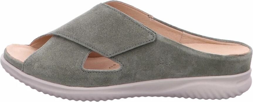 Hartjes 122.1116 99 70.00 Groene dames slipper met uitneembaar voetbed wijdte G - Foto 4