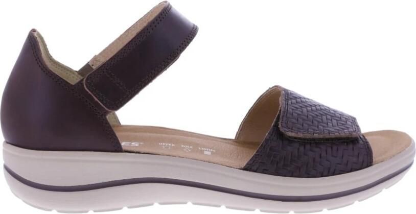 Hartjes POP SANDALE 132.2102 41 77.77 Donkerbruine sandalen met dichte hiel wijdte G - Foto 3