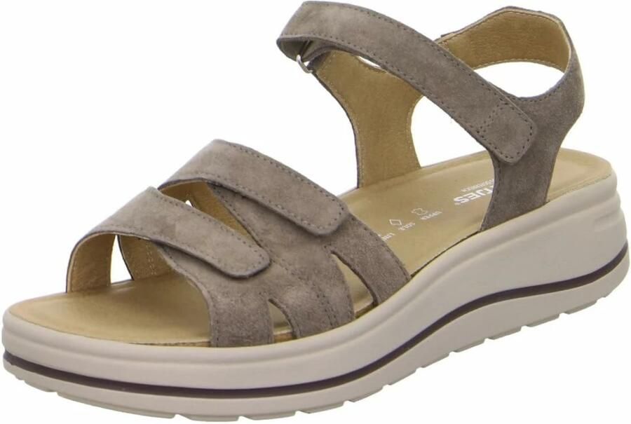Hartjes 132.2004 30 41.00 Sandalen Grijs Suede Dames Breedtemaat H Grijs - Foto 2