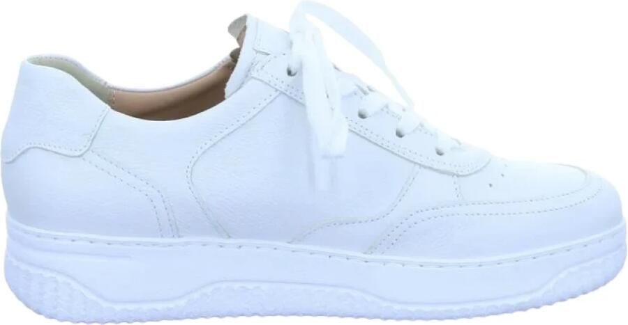 Hartjes 162.1952 10 02.00 Witte sneaker wijdte H Dames Sneakers Wit