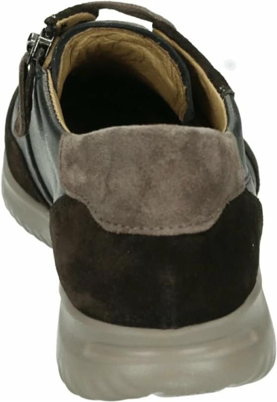 Hartjes 162.1143 34 77.14 Bruin combi kleurige dames schoen met rits - Foto 4