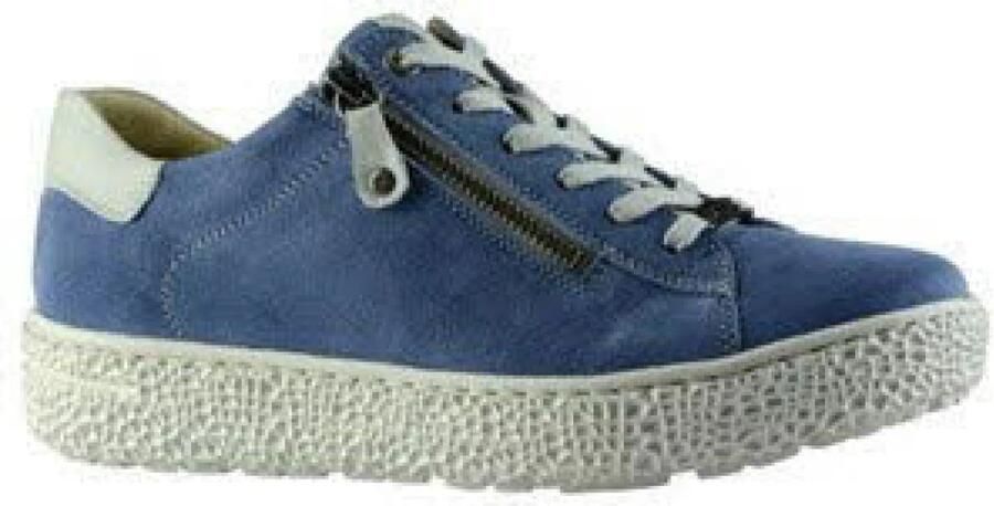 Hartjes 162.1401 99~~~~~~~~~~~~~~~~~~~ Dames veterschoenen Blauw - Foto 7