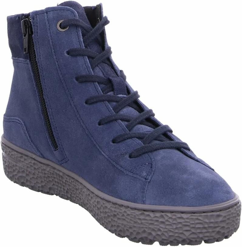 Hartjes 172.0242 99 01.00 Zwarte enkellaarzen met veters wijdte H - Foto 7