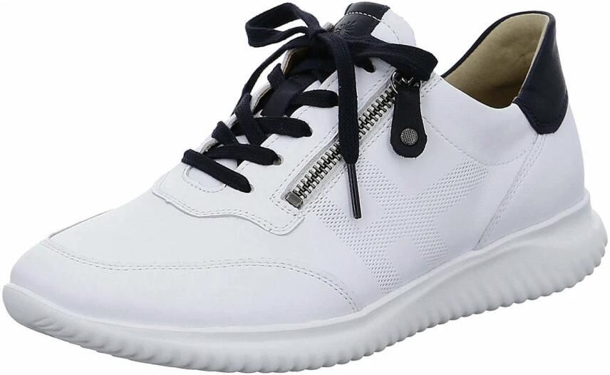 Hartjes 162.1138 witte sneaker met rits en uitneembaar voetbed - Foto 3