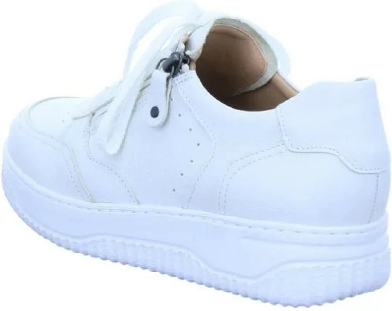 Hartjes Sneakers Dames Lage sneakers Damesschoenen Leer 162.1952 Gebroken wit combi - Foto 5