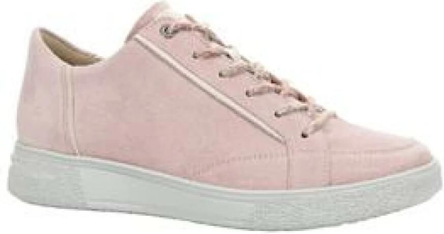 Hartjes dames veterschoenen roze