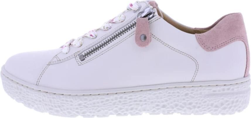 HARTJES Lage Sneakers Dames Phil 5 Leer Wit - Foto 4