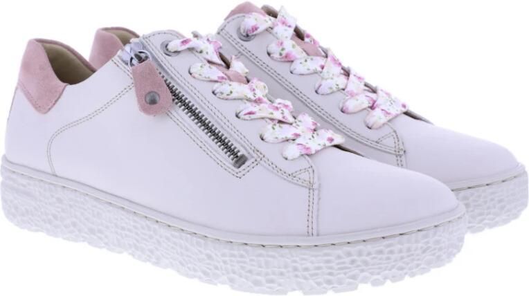 HARTJES Lage Sneakers Dames Phil 5 Leer Wit - Foto 9