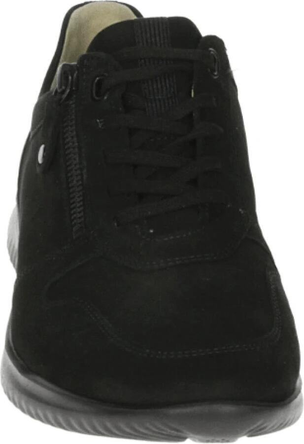 Hartjes Sneakers Dames Lage sneakers Damesschoenen Nubuck 111262 Zwart - Foto 3