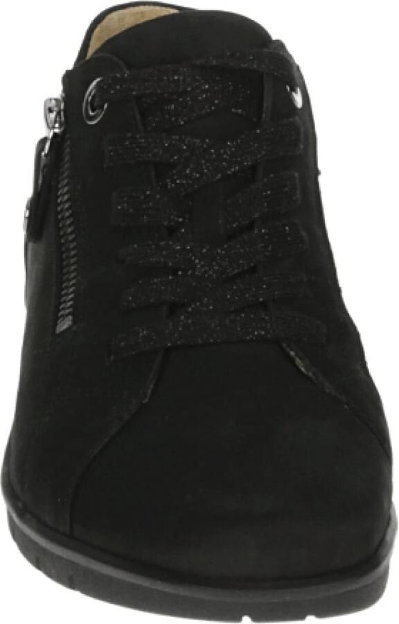 Hartjes 162.0912 99 Volwassenen Dames sneakers Dames veterschoenen Kleur Zwart - Foto 3