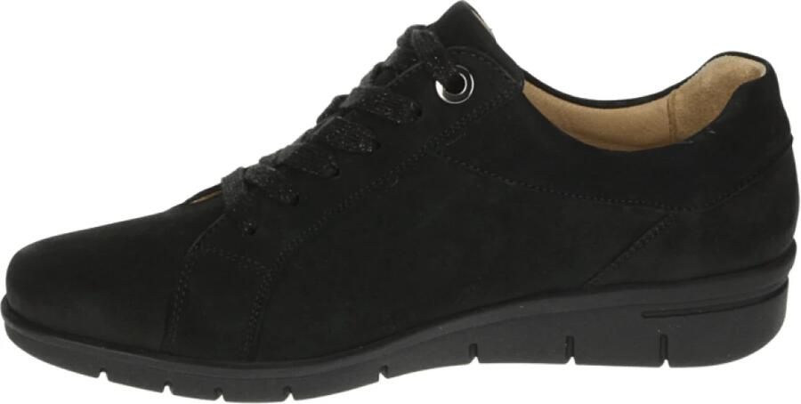 Hartjes 162.0912 99 Volwassenen Dames sneakers Dames veterschoenen Kleur Zwart - Foto 4