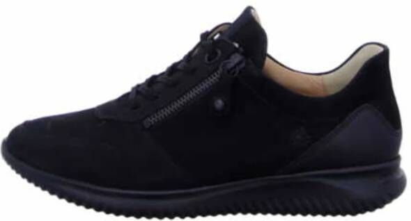 Hartjes Metallic Veterschoenen Black Dames