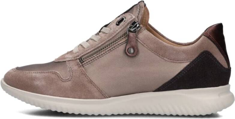 Hartjes Taupe Breeze Lage Sneakers Dames