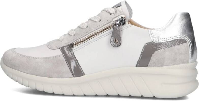 Hartjes Wave Dames Lage Sneakers Grijs
