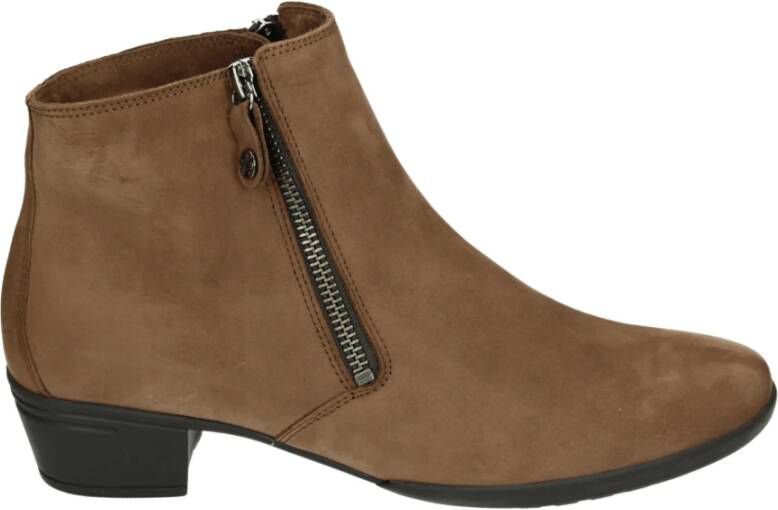 Hartjes 172.0173 99 74.00 Lichtbruine enkellaarzen wijdte G - Foto 2