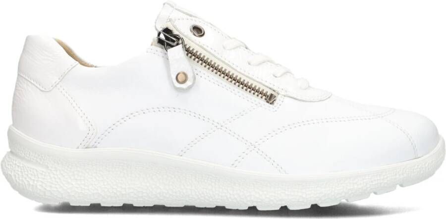 HARTJES Lage Sneakers Dames 162.1602 Rap Maat: 37 Materiaal: Leer Kleur: Wit