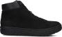 HARTJES Hoge Sneakers Dames Nub Mid Sneaker Maat: 41 5 Materiaal: Suède Kleur: Zwart - Thumbnail 2