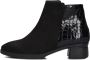 HARTJES Enkellaarsjes Dames Combi G Booty Maat: 41 5 Materiaal: Nubuck Kleur: Zwart - Thumbnail 2