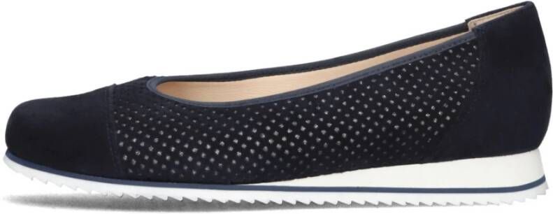 HASSIA Blauwe Instappers Piacenza 1623 Blue Dames