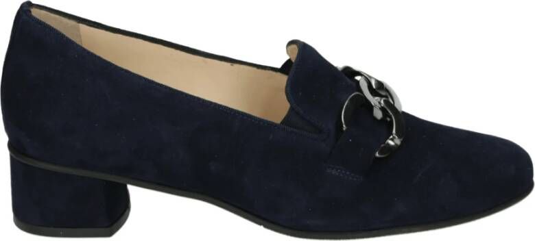 Hassi-A Hassia Dames Pumps Damesschoenen Suède Geen hoogte cm 303056 Blauw