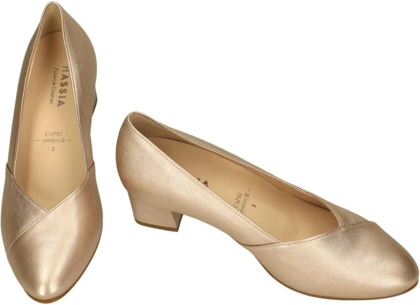 Hassi-A Hassia -Dames goud pumps & hakschoenen - Foto 2
