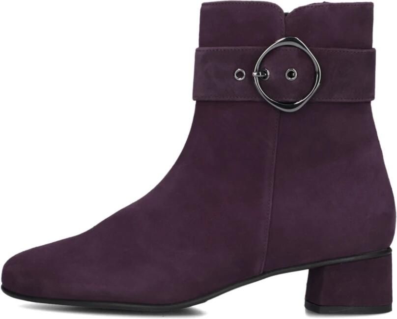 Hassi-A Hassia Enkellaarsjes Dames Laarzen Damesschoenen Suède 303095 Paars - Foto 2
